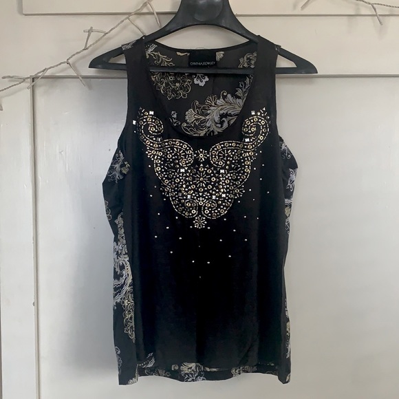 Cynthia Rowley Tops - Cynthia Rowley Studded Top